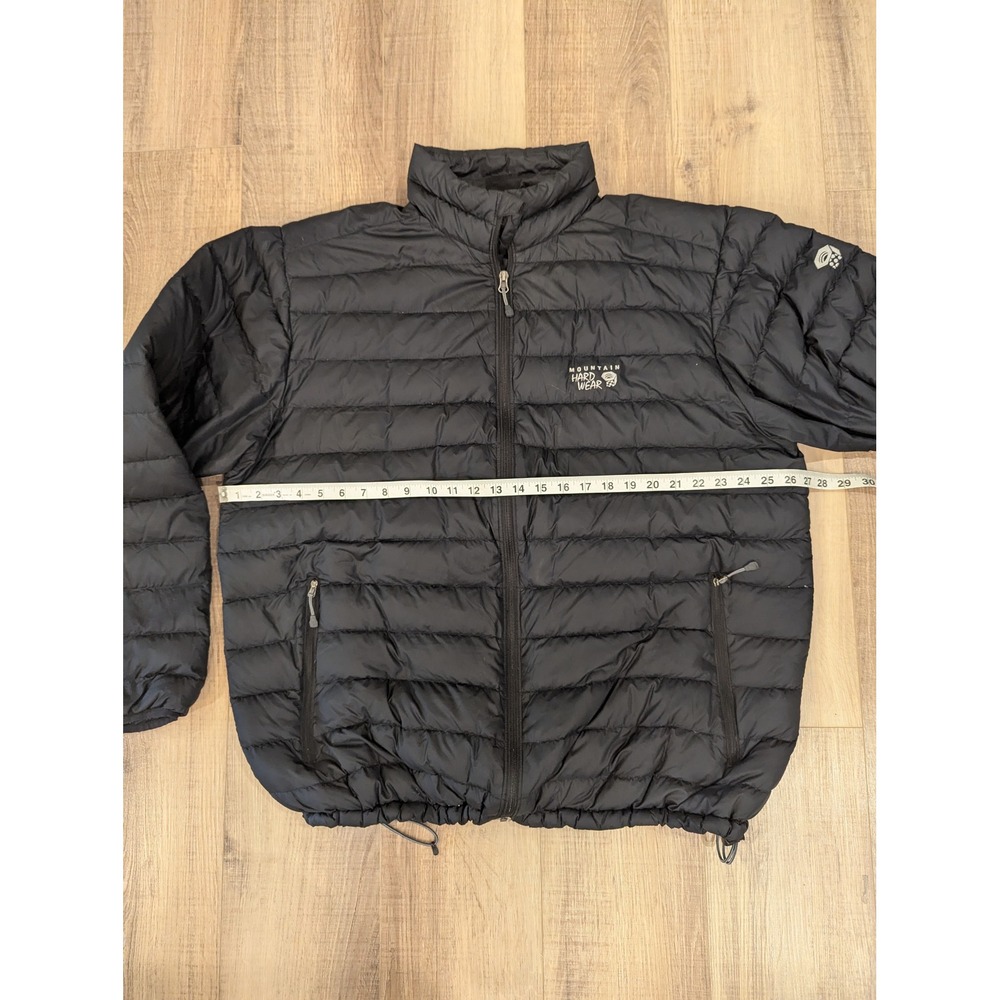 Mountain Hardwear Nitrous Down Jacket Mens XXL Black 800 Fill Puffer OM4808 - Picture 3 of 8